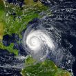Huracán tropical acercándose a los EE.UU. Los elementos de esta imagen son proporcionados por la NASA.