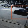 Imágen de una cámara de seguridad que muestra el vehículo con que se realizó el asalto al Banco Popular de la Av. Luperón con Olof palme.