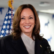 La vicepresidenta estadounidense y candidata presidencial demócrata, Kamala Harris, habla en la sede de su campaña en Wilmington, Delaware, el 22 de julio de 2024.