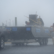 tormenta tropical Debby, en Cedar Key, Florida