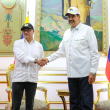 Los presidentes de Colombia y Venezuela, Gustavo Petro y Nicolás Maduro