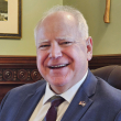 El gobernador de Minnesota, Tim Walz