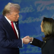 Donald Trump y Kamala Harris