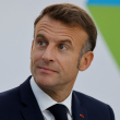 El presidente francés, Emmanuel Macron, asiste a la sesión inaugural de la XIX Cumbre de la Francofonía en el Grand Palais de París, el 5 de octubre de 2024