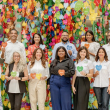 Participantes del Árbol de la Esperanza