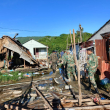 Desalojo en Luperón, Puerto Plata