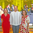 María Belisa Ramírez, Ulises Rodríguez y Cruz Amalia Rodríguez de Casado.