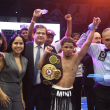 Erick “Mini PacMan” Rosa es declarado ganador del combate ante el mexicano Naider Álvarez por el vacante título 108 libras de la AMB.