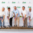 Primer palazo de la Plantel Educativo que será construido por ISM en Santiago Rodríguez