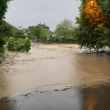 Inundación en Puerto Plata producto de las lluvias.