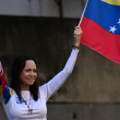 La líder opositora venezolana María Corina Machado