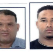 De izquierda a derecha: Enriquillo Luis Brito, director del distrito municipal de Bayahibe, y su hijo Enrique José Luis Brito.