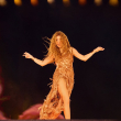 Shakira en la primera función de su concierto en Barranquilla con su gira "Las Mujeres Ya No Lloran".