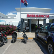 El paciente, de 78 años, fue trasladado en una ambulancia del 9-1-1 al hospital Dr. Elio Fiallo.