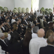 Parte de las personalidades que acudieron al velatorio del hijo de Eduardo Estrella