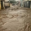 Inundaciones por fuertes lluvias en la zona Cibao