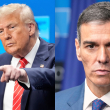 Donald Trump y Pedro Sánchez
