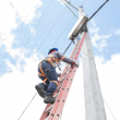 Trabajos de reconección eléctrica de EdeEste