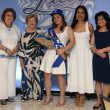 Matilde Dargam Azar, Mercedes de Fernández, María José Armenteros, Yadina Vázquez de Guerra y Matilde Nivar de Alsina.