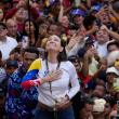 La líder opositora venezolana María Corina Machado
