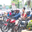 En 2024 el stock de motores alcanzaba el 57.0% del parque vehicular de República Dominicana, con 3,531,967 motocicletas.