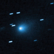 El Hubble capturó esta imagen del cometa interestelar 3I/ATLAS el 21 de julio de 2025, cuando el cometa se encontraba a 277 millones de millas de la Tierra.