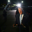 Presidente Donald Trump en el Palm Beach International Airport