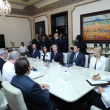 Las delegaciones de los Estados Unidos y de República Dominicana, reunidos en Palacio Nacional, fueron encabezadas por el presidente dominicano Luis Abinader y el secretario de guerra de Estados Unidos, Pete Hegset