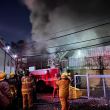 Incendio en avenida Independencia