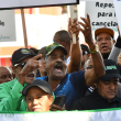 Asociación Nacional de Profesionales Agropecuarios marcha hasta el Palacio Nacional