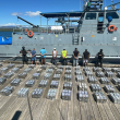 Decomiso del cargamento de cocaína en la costa de la provincia Peravia.