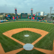 Estadio Quisqueya Juan Marichal a esperas de la llegada del conjunto dominicano que participará en el Clasico Mundial de Beisbol.