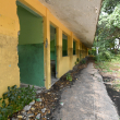 En abandono total se encuentra la escuela de la urbanización Villa Tropicalia, en Santo Domingo Este.