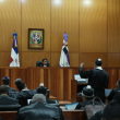 La jueza Altagracia Ramírez, del Cuarto Juzgado de la Instrucción del Distrito, ordenó el receso de la audiencia.