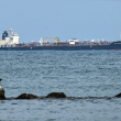 El petrolero Sea Horse, con bandera de Hong Kong, permanece anclado frente a la costa de Puerto Cabello, Venezuela, el 29 de marzo de 2026.