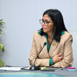 La presidenta interina de Venezuela, Delcy Rodríguez