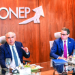 El presidente del Conep, Celso Juan Marranzini, junto al vicepresidente ejecutivo, César Dargam.