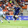 Aspecto de un pasado partido de la selección dominicana de fútbol.