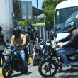 Nueva parada de motoconcho se establece frente a la estación del Metro Centro de los Héroes