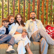 Lucas Trejo y su familia que falleció en el terremoto de Venezuela.