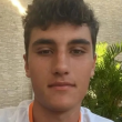 Andrés Krauter comenzaba a destacar como tenista antes de la tragedia.
