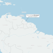 Un ferry naufragó frente a las costas de Guyana con 116 personas a bordo.
