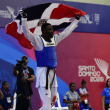 Pie se alzó con la presea dorada en la competición de taekwondo, en la categoría de -74 kg.