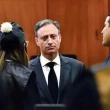 Exprocurador general Jean Alain Rodríguez asumió ayer su defensa material ante el tribunal.