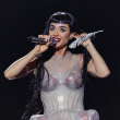 Katy Perry durante su concierto en The Forum, en California, el 15 de julio de 2025.