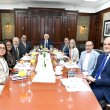 Participantes y anfitriones en el Desayuno de Listín Diario realizado en el salón Ricart.