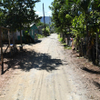 Así están las calles de las comunidades mineras en Monseñor Nouel