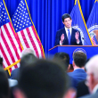 Federal Reserve Board Chairman Kevin Warsh speaks during a news conference at the Federal Reserve in Washington, Wednesday, Sept. 16, 2026. (AP Photo/Mark Schiefelbein)