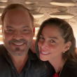 Michael Puchades y Lourdes Stephen.