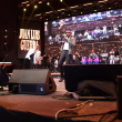Juan Luis Guerra junto a Ramón Orlando protagonizaron uno de los momentos estelares del espectáculo "50 años, Ramón Orlando y sus amigos", la noche del miércoles 23 de septiembre de 2026 en el Estadio Olímpico de Santo Domingo.